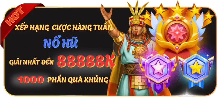 Sân tennis với vận động viên đang giao bóng và logo 1bet