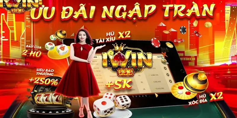 Trò chơi slot game với biểu tượng may mắn