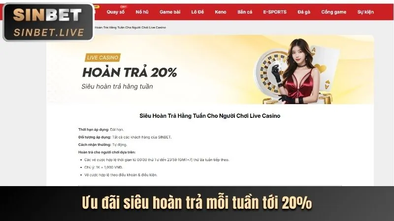 Thưởng Nạp Đầu Thể Thao